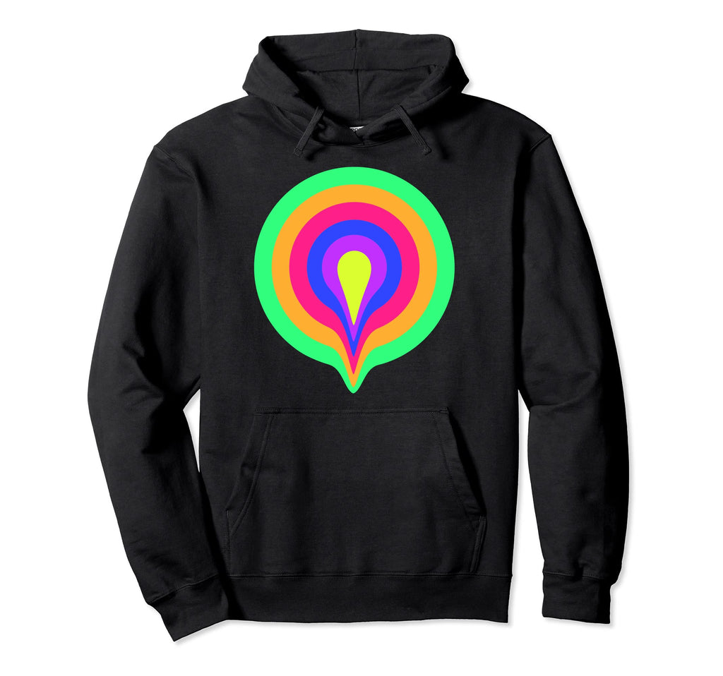 Drippy Yoga Trippy Glitch Multicoloured Hoodie - Streetwear Style Unisex - T-Shirt, Sweatshirt, Hoodie