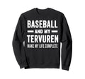 Baseball And My Tervuren Mama Sweatshirt - Fun Novelty Design for Adults - T-Shirt, Sweatshirt, Hoodie