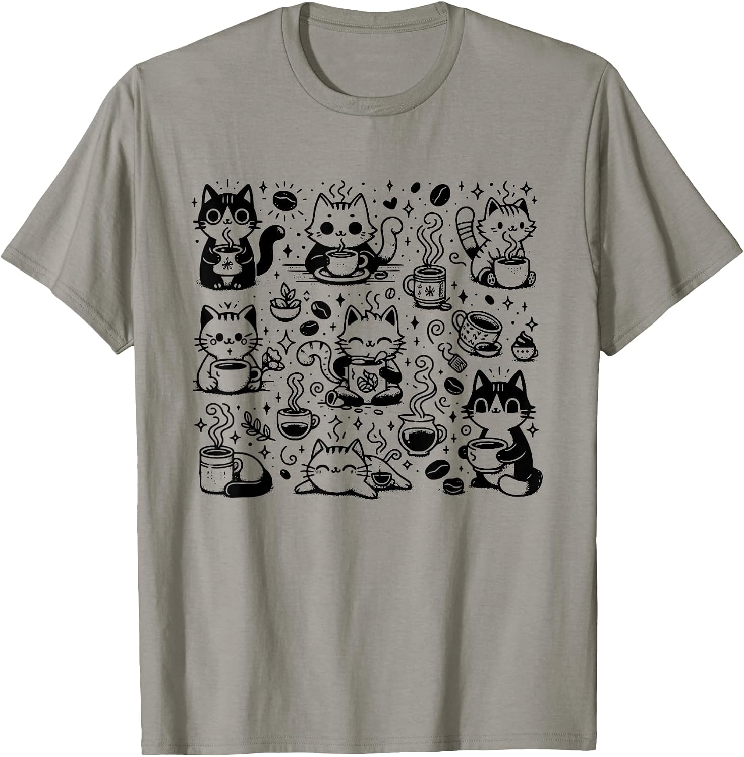 Cat for Humans Graphic Novelty Clothes - Adult & Kids T-Shirts, Sweatshirts & Hoodies apparel design preview 1