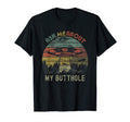 Ask Me About My Butthole Funny Sunset T-Shirt - Minimalist Print Unisex - T-Shirt, Sweatshirt, Hoodie