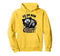 Cowboy Opossum Go Now Git Hoodie - Unique Graphic Unisex - T-Shirt, Sweatshirt, Hoodie