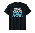 Seagulls Stop It Now Distressed T-Shirt - Aesthetic Graphic Unisex - T-Shirt, Sweatshirt, Hoodie
