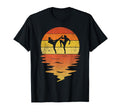 Muay Thai Sunset 70S Muay Thai T-Shirt - Casual Everyday Wear Unisex - T-Shirt, Sweatshirt, Hoodie