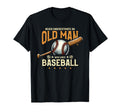 Baseball Player Dad Grandpa T-Shirt - Fun Novelty Design for Adults - T-Shirt, Sweatshirt, Hoodie