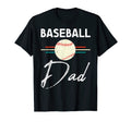 Baseball Dad Fathers Day Sports Proud T-Shirt - Custom Art Print Unisex - T-Shirt, Sweatshirt, Hoodie