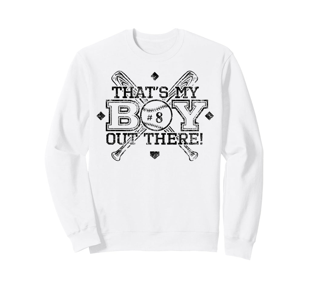 Baseball Mom Dad Thats My Sweatshirt - Casual Everyday Wear for Adults - T-Shirt, Sweatshirt, Hoodie
