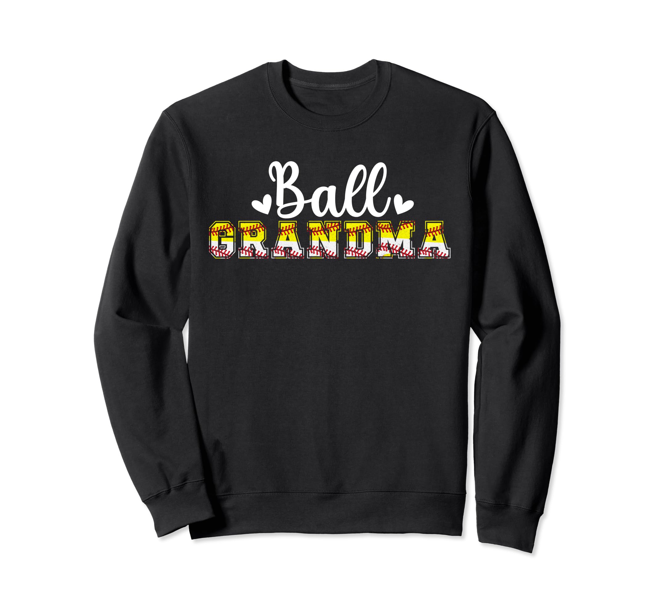 Ball Grandma Baseball Softball Grandma Sweatshirt - Minimalist Print Unisex - T-Shirt, Sweatshirt, Hoodie