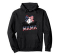 Patriotic Baseball Moms United Sweatshirt - Casual Everyday Wear Men Women - T-Shirt, Sweatshirt, Hoodie