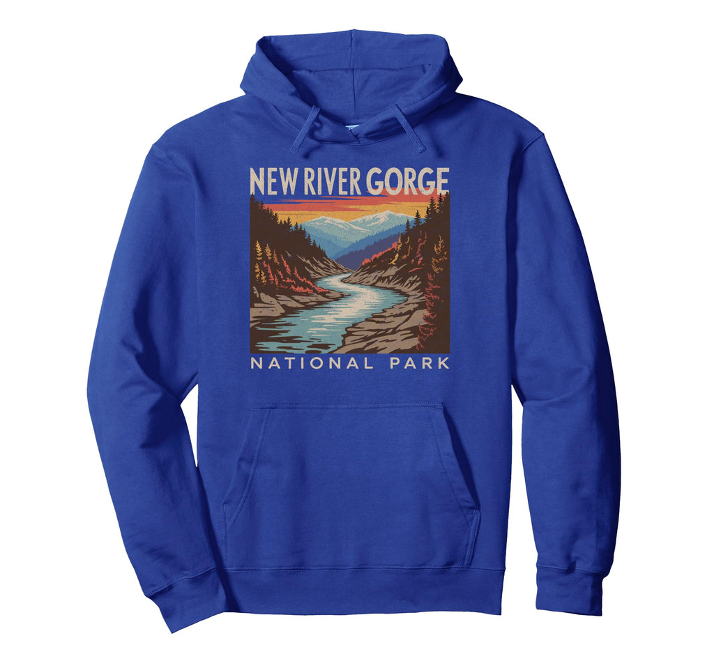 New River Gorge National Park Bridge Hoodie - Novelty Apparel for Adults - T-Shirt, Sweatshirt, Hoodie