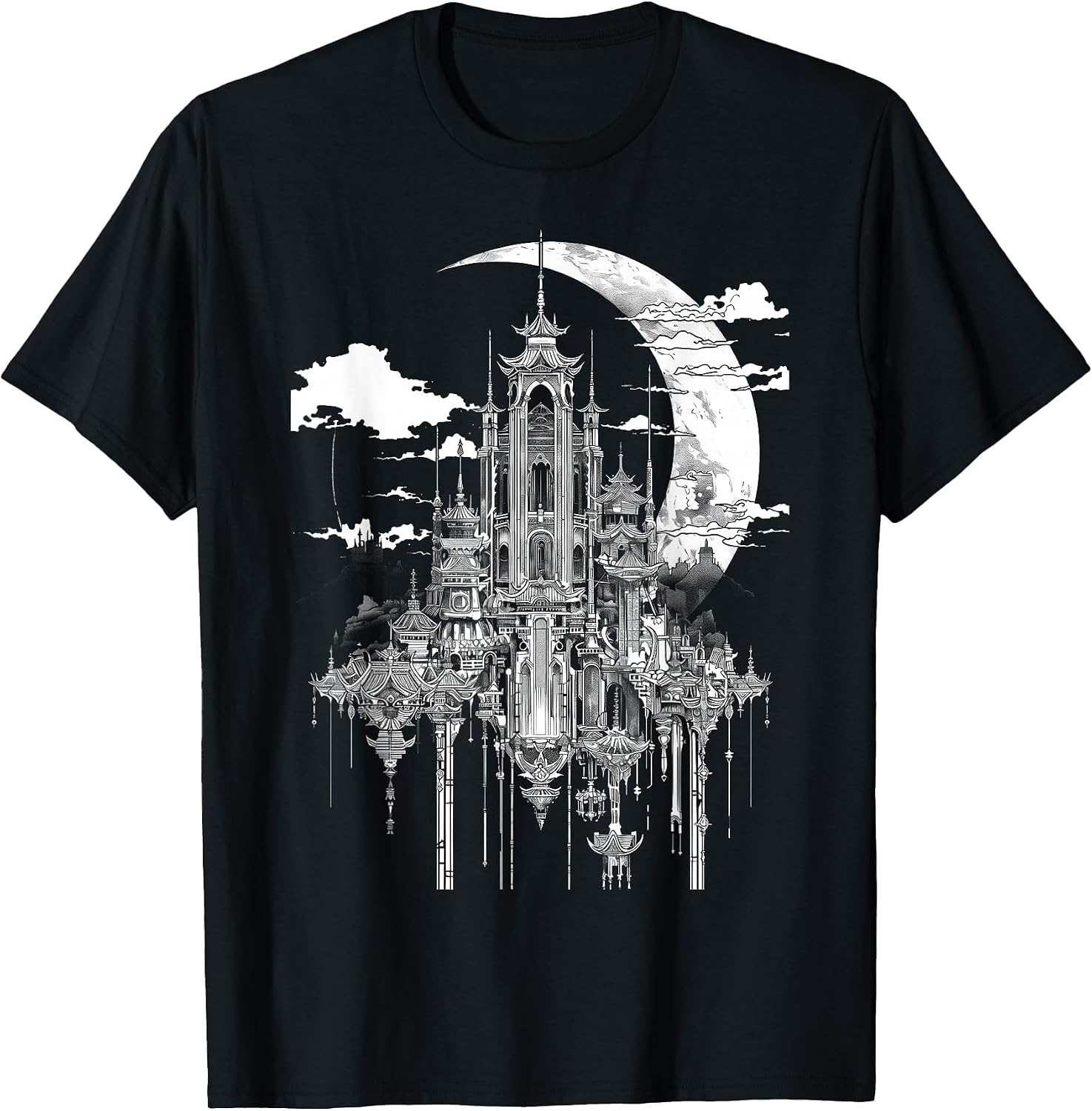 Anime Soft Gunge Aeshetic Emo Y2k Japanese Goth - Adult & Kids T-Shirts, Sweatshirts & Hoodies apparel design preview 1