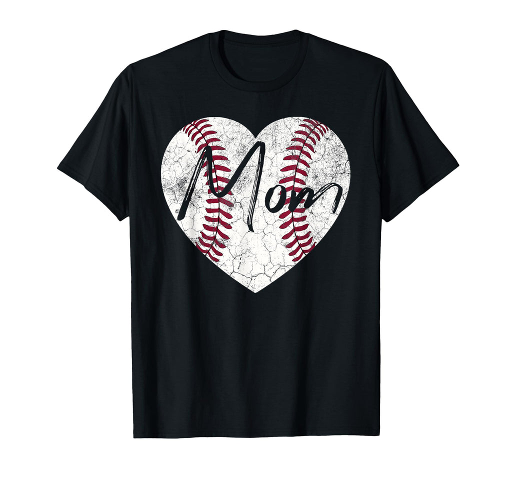 Softball Baseball T Ball Heart T-Shirt - Casual Everyday Wear Men Women - T-Shirt, Sweatshirt, Hoodie