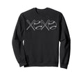 Baseball Xoxo Sweatshirt - Aesthetic Graphic Men Women - T-Shirt, Sweatshirt, Hoodie