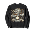 Baseball Dad Baseballer Daddy Sweatshirt - Streetwear Style Unisex - T-Shirt, Sweatshirt, Hoodie