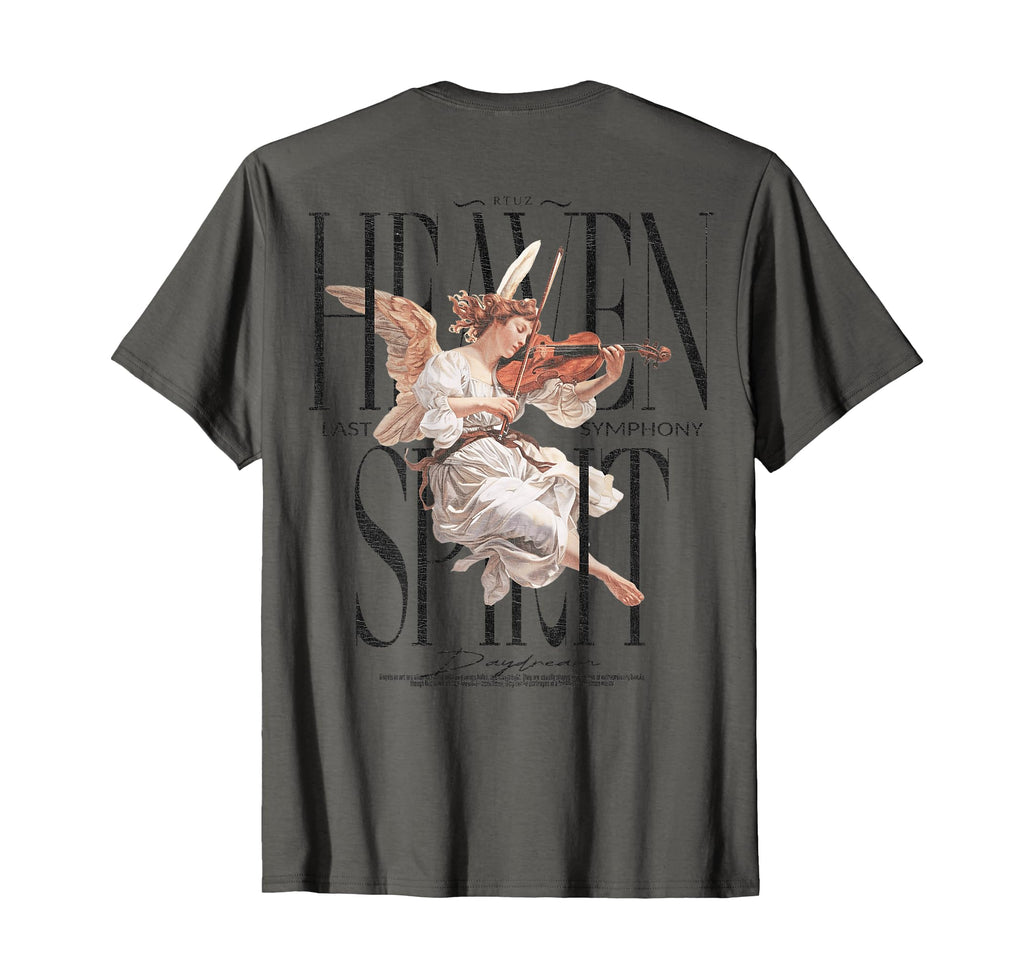 Back Y2K Aesthetic Streetwear Angel T-Shirt - Unique Graphic Men Women - T-Shirt, Sweatshirt, Hoodie