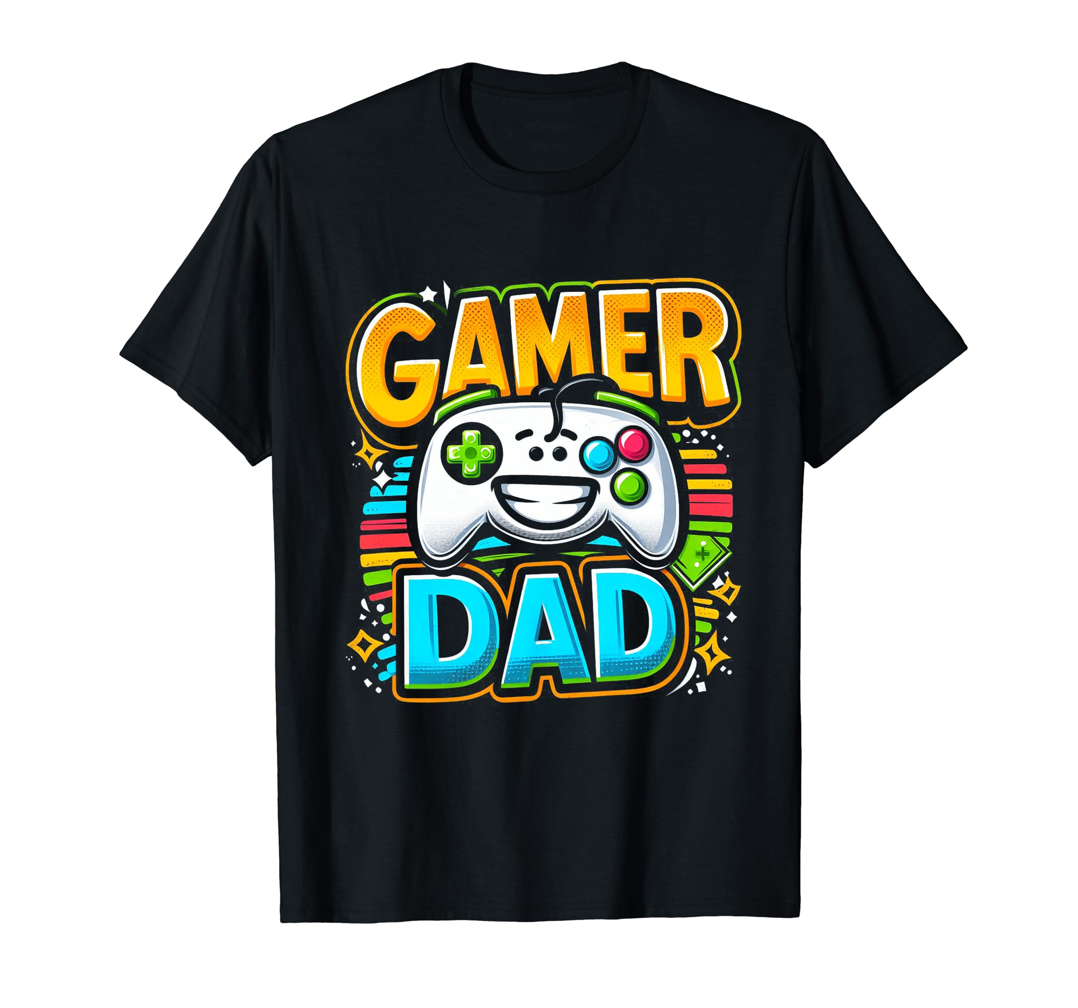 Gamer Dad Game Controller Gaming T-Shirt - Streetwear Style Men Women - T-Shirt, Sweatshirt, Hoodie