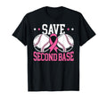 Save 2Nd Base Baseball Player T-Shirt - Fun Novelty Design for Adults - T-Shirt, Sweatshirt, Hoodie