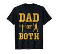 Funny Dad Both Gymnastics Baseball T-Shirt - Streetwear Style for Adults - T-Shirt, Sweatshirt, Hoodie