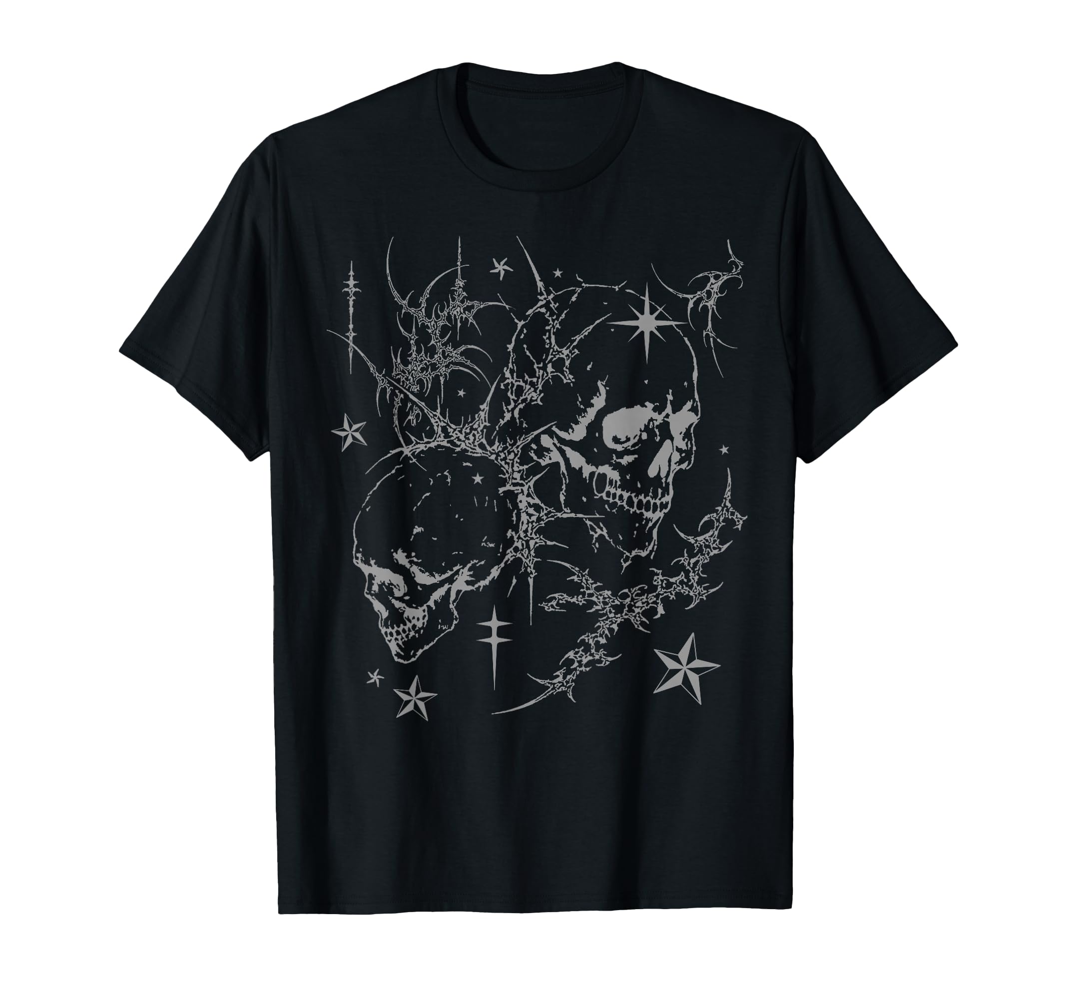 Y2K Grunge Skull Goth Alt Sigilism T-Shirt - Unique Graphic for Adults - T-Shirt, Sweatshirt, Hoodie