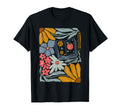Boho Flower Floral Back To School T-Shirt - Custom Art Print Men Women - T-Shirt, Sweatshirt, Hoodie