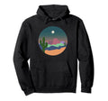 Boho Desert Cactus Moon Western Hoodie - Trendy Graphic for Adults - T-Shirt, Sweatshirt, Hoodie
