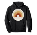 Rainbow 70S Colors Distressed Hoodie - Novelty Apparel Men Women - T-Shirt, Sweatshirt, Hoodie