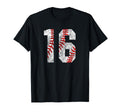 Baseball Mom 16 Jersey Baseball Favorite T-Shirt - Streetwear Style Unisex - T-Shirt, Sweatshirt, Hoodie