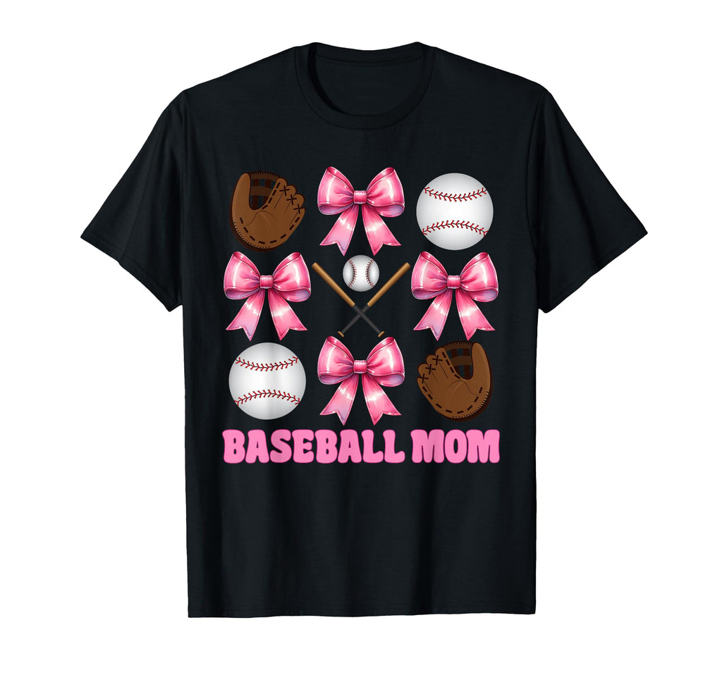 Baseball Mom Baseball Mama Mothers Day T-Shirt - Unique Graphic Unisex - T-Shirt, Sweatshirt, Hoodie