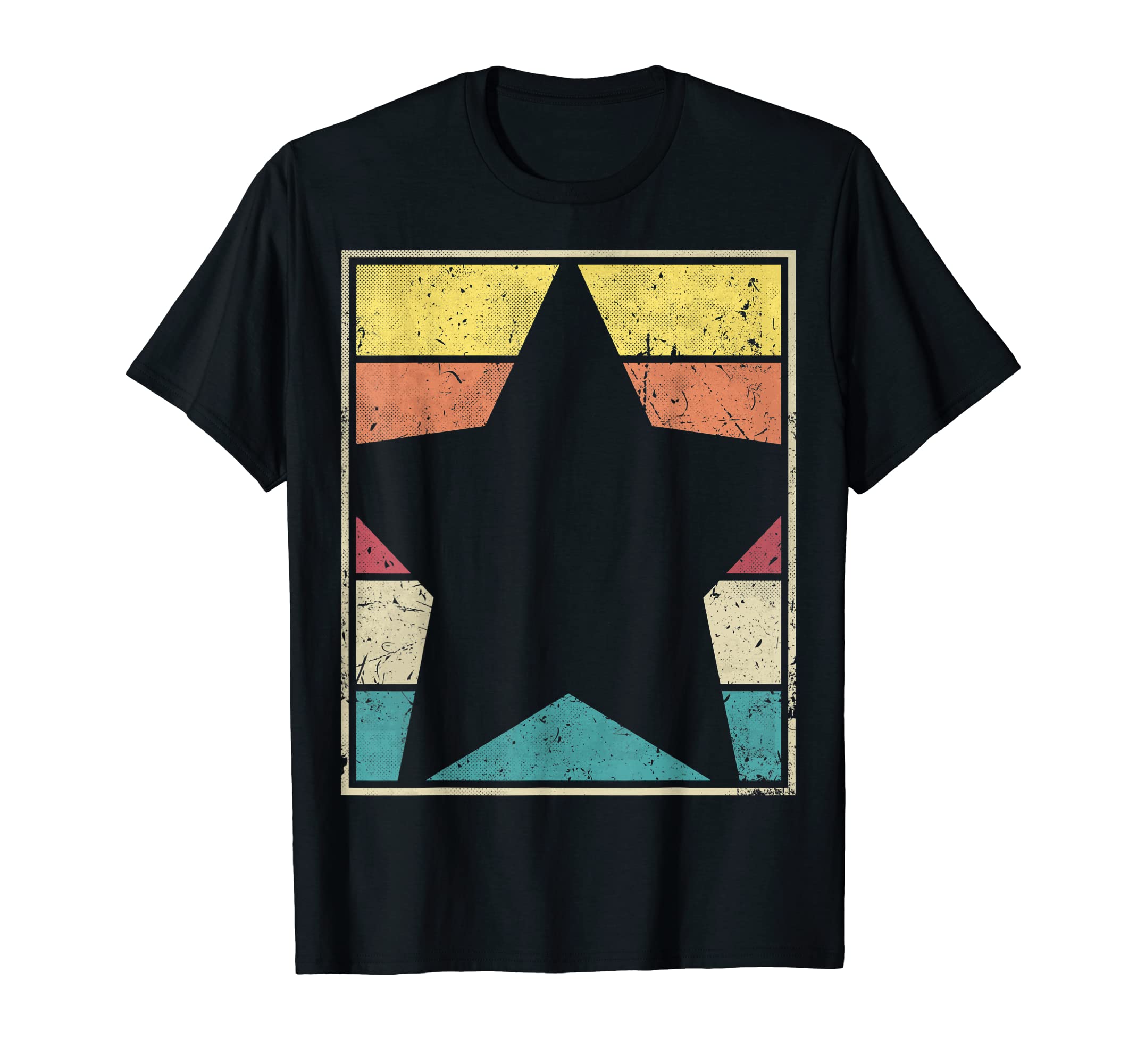 Star Stripes T-Shirt - Graphic Print for Adults - T-Shirt, Sweatshirt, Hoodie