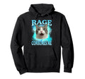 Rage Consumes Me Funny Cat Meme Hoodie - Graphic Print for Adults - T-Shirt, Sweatshirt, Hoodie