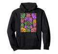 Boho Abstract Flowers Hoodie - Graphic Print for Adults - T-Shirt, Sweatshirt, Hoodie