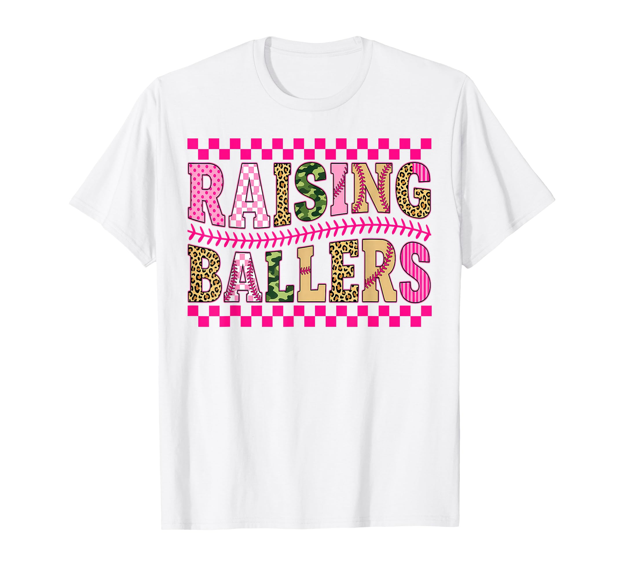 Raising Ballers Baseball Softball T-Shirt - Novelty Apparel for Adults - T-Shirt, Sweatshirt, Hoodie