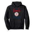 I Hit Baseball Bombs Hot Moms Hoodie - Casual Everyday Wear for Adults - T-Shirt, Sweatshirt, Hoodie
