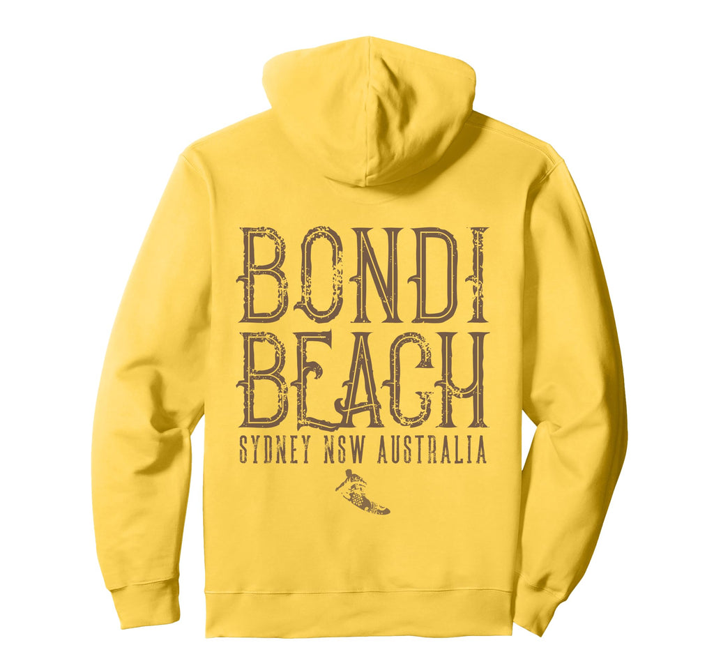 Bondi Beach Surf Australia Surfing Surfer Hoodie - Trendy Graphic Men Women - T-Shirt, Sweatshirt, Hoodie