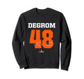 Jacob Degrom Mlb Players New Sweatshirt - Casual Everyday Wear for Adults - T-Shirt, Sweatshirt, Hoodie