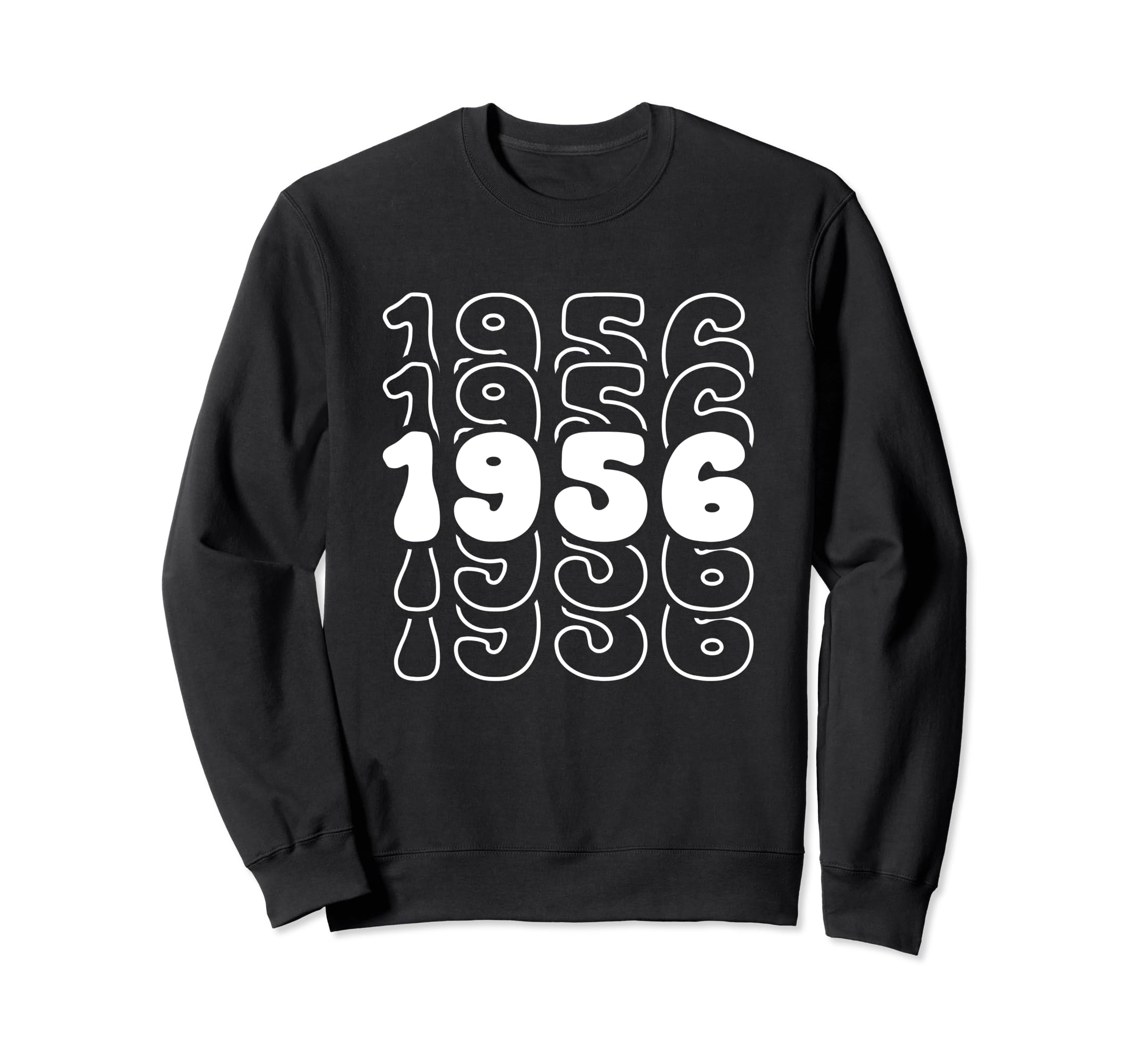 68 Year Old Groovy 68Th Birthday Sweatshirt - Graphic Print for Adults - T-Shirt, Sweatshirt, Hoodie