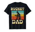 Bucket Dad Softball Baseball Fathers T-Shirt - Graphic Print for Adults - T-Shirt, Sweatshirt, Hoodie
