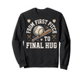 Baseball Dad Baseballer Daddy Baseball Sweatshirt - Novelty Apparel Unisex - T-Shirt, Sweatshirt, Hoodie