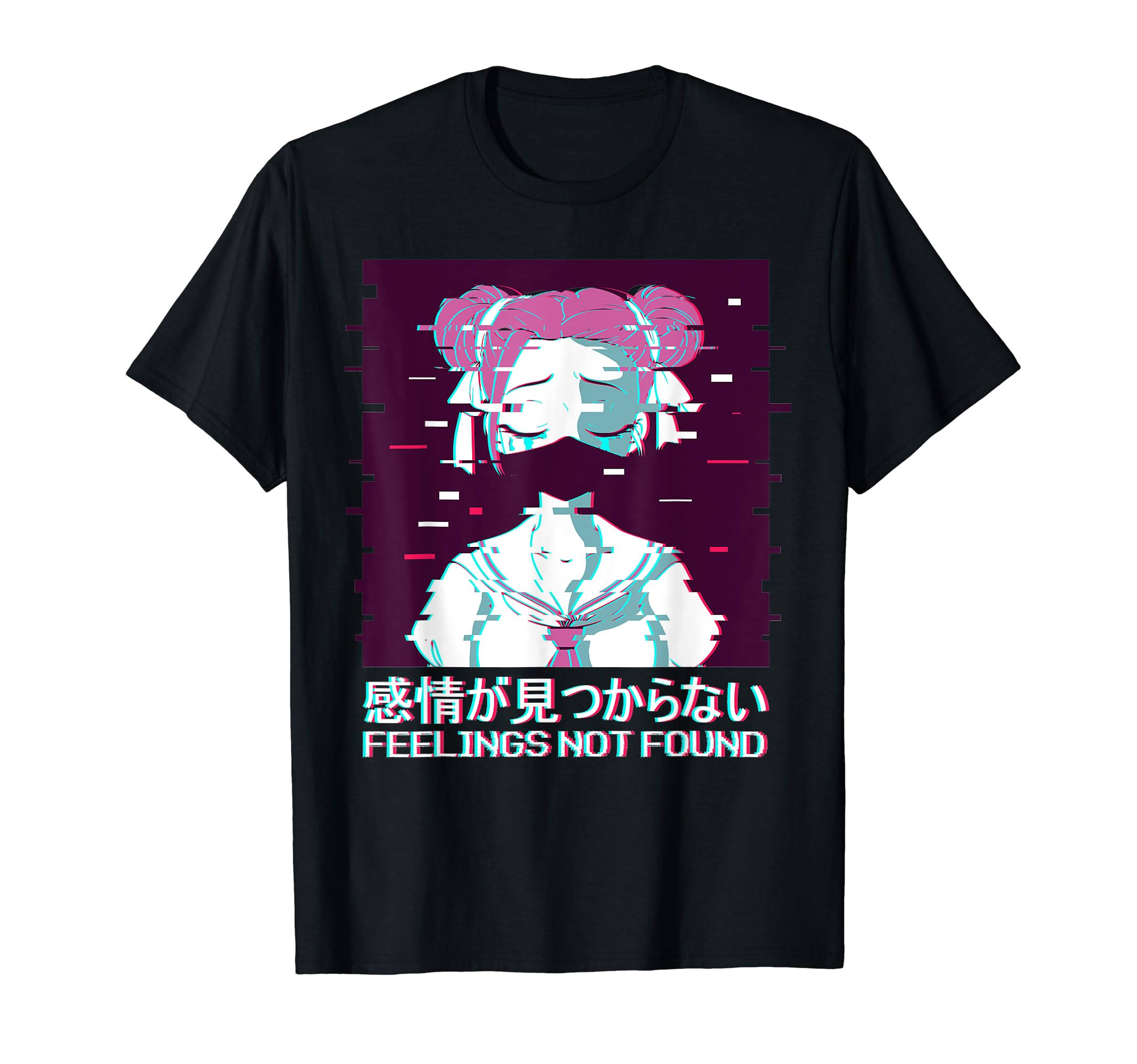 Feelings Not Found Geisha Anime T-Shirt - Trendy Graphic for Adults - T-Shirt, Sweatshirt, Hoodie