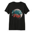Mens T Ball Pop Baseball Fathers T-Shirt - Casual Everyday Wear for Adults - T-Shirt, Sweatshirt, Hoodie