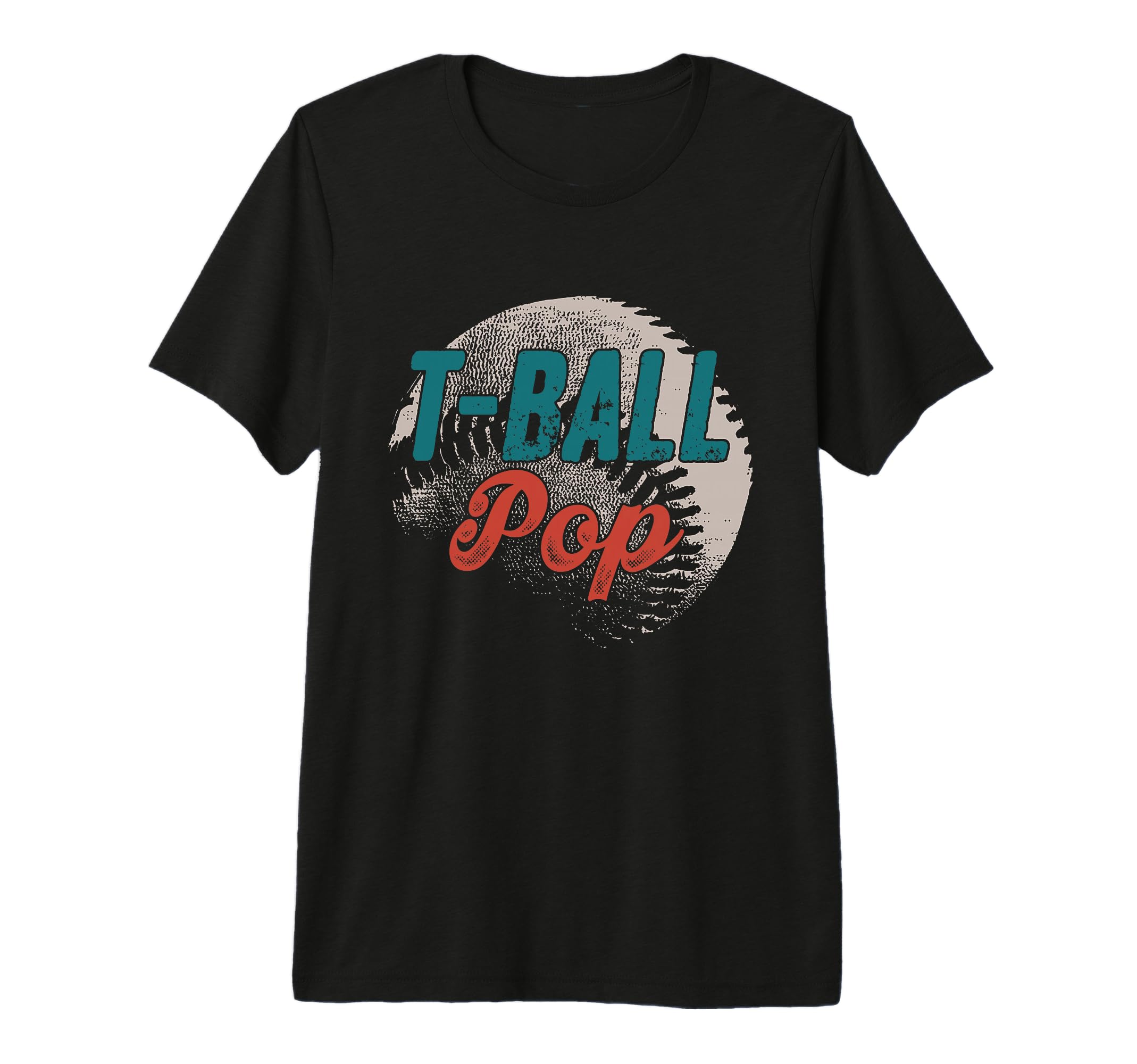 Mens T Ball Pop Baseball Fathers T-Shirt - Casual Everyday Wear for Adults - T-Shirt, Sweatshirt, Hoodie