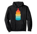 Feeding Bottle Silhouette Hoodie - Casual Everyday Wear Men Women - T-Shirt, Sweatshirt, Hoodie