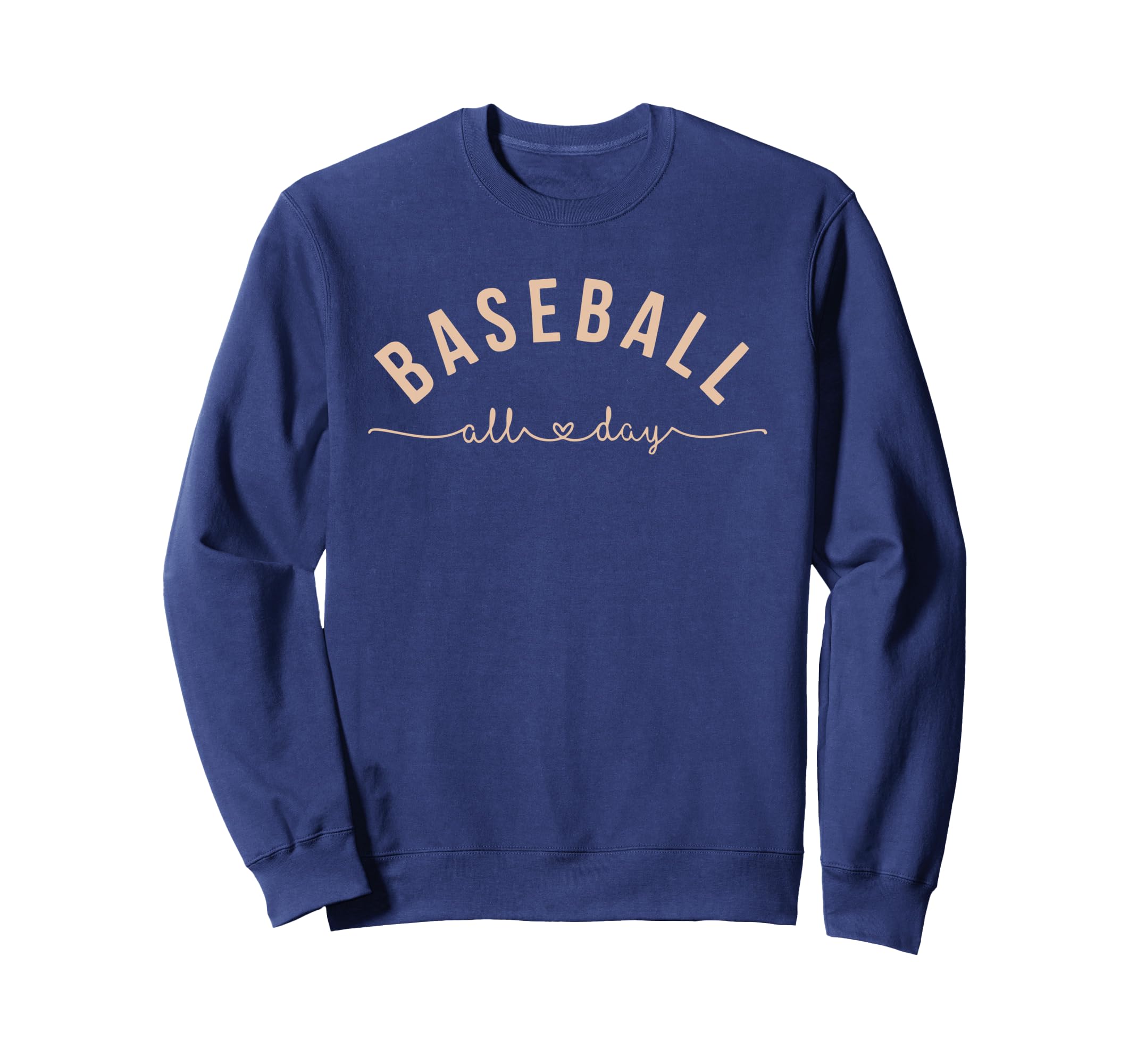 Baseball All Day Baseball Mom Sweatshirt - Trendy Graphic Men Women - T-Shirt, Sweatshirt, Hoodie