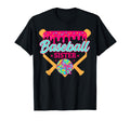 Baseball Sister Drip Ice Cream Baseball T-Shirt - Graphic Print for Adults - T-Shirt, Sweatshirt, Hoodie