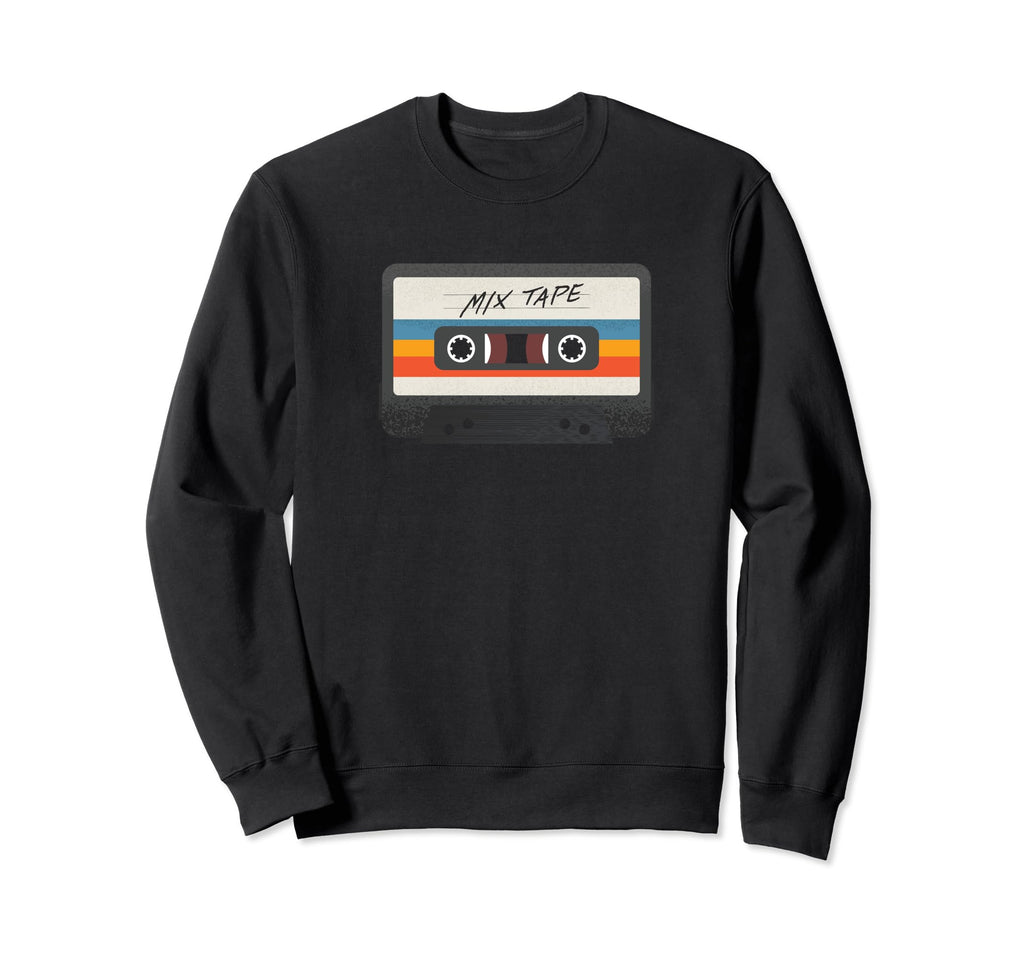 Cassette Tapes 80S 90S Music Sweatshirt - Custom Art Print for Adults - T-Shirt, Sweatshirt, Hoodie