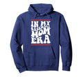 Funny Groovy Baseball My Baseball Mom Era Hoodie - Graphic Print Men Women - T-Shirt, Sweatshirt, Hoodie