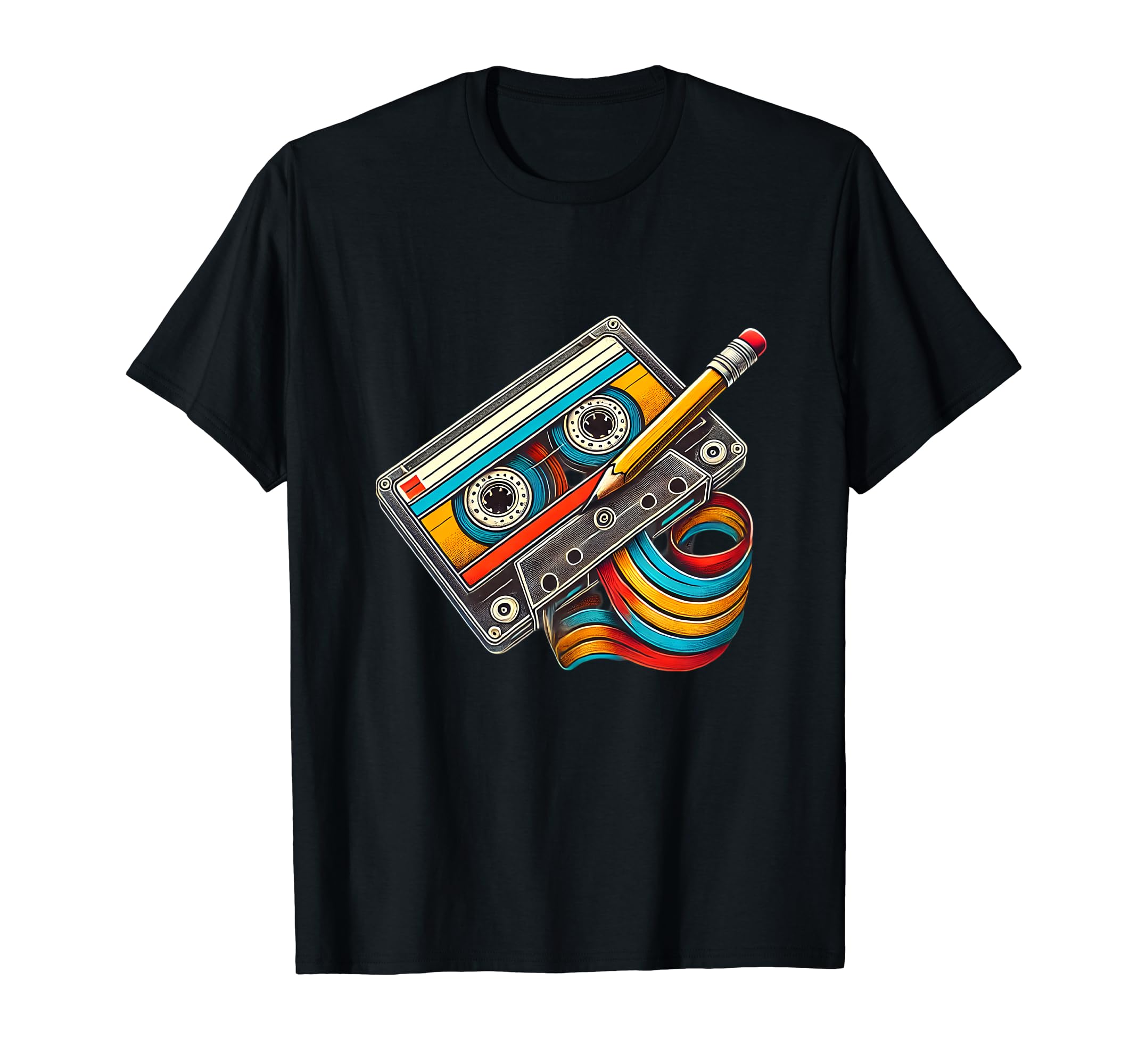 Cassette Tape 80S 90S Music Cassette T-Shirt - Trendy Graphic Men Women - T-Shirt, Sweatshirt, Hoodie