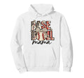 Base Ball Mama Leopard Baseball Mom Hoodie - Graphic Print Men Women - T-Shirt, Sweatshirt, Hoodie