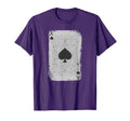 Distressed Ace Spades Poker Playing T-Shirt - Fun Novelty Design Unisex - T-Shirt, Sweatshirt, Hoodie