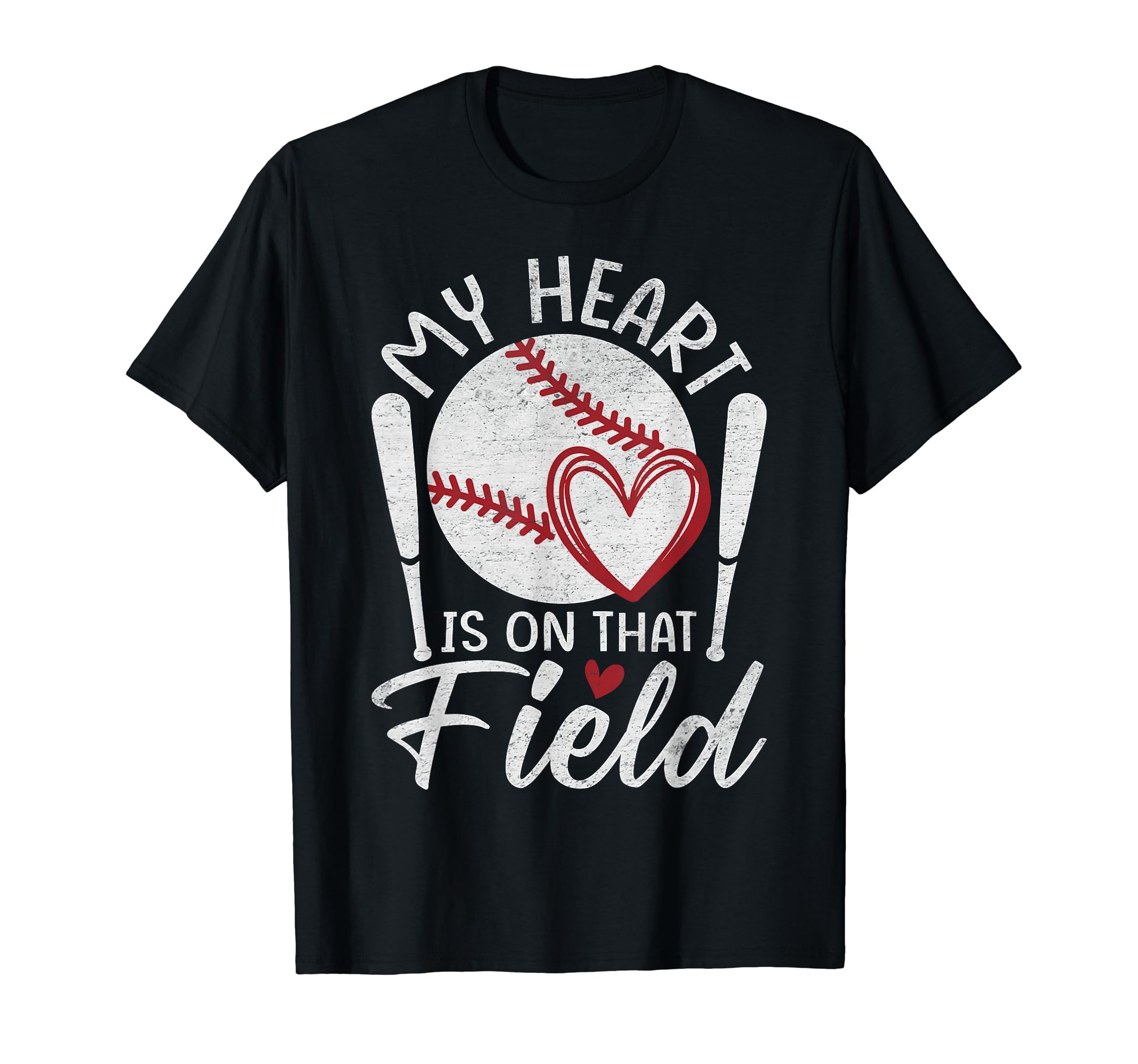 My Heart Is That Field Baseball T-Shirt - Aesthetic Graphic Men Women - T-Shirt, Sweatshirt, Hoodie