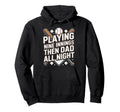 Baseball Dad Baseballer Daddy Baseball Hoodie - Custom Art Print Men Women - T-Shirt, Sweatshirt, Hoodie